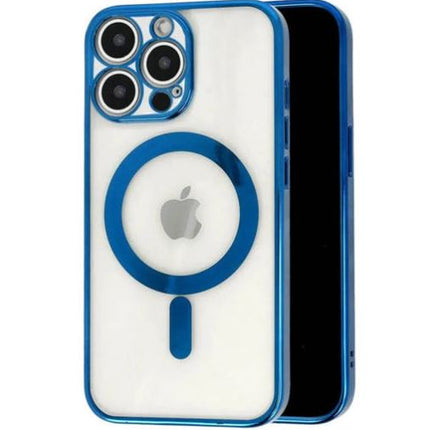iPhone 14 hoesje magsafe blauw