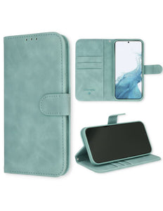 Samsung Galaxy S23 Plus case wallet book case Turquoise