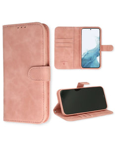 Samsung Galaxy S23 Ultra hoesje wallet boekcase roze