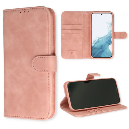 Samsung Galaxy S23 Plus hoesje wallet boekcase roze