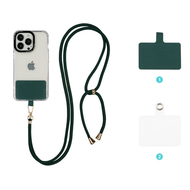 Universal Phone Cord - Adjustable Phone Chain - Cord for Phone Green