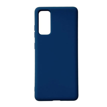 Samsung S23 hoesje silliconen case donker blauw