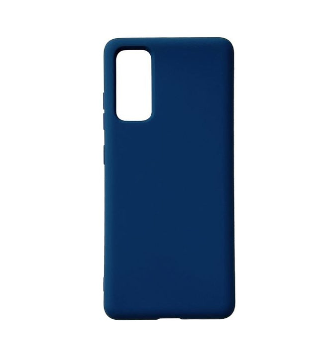 Samsung S23 hoesje silliconen case donker blauw