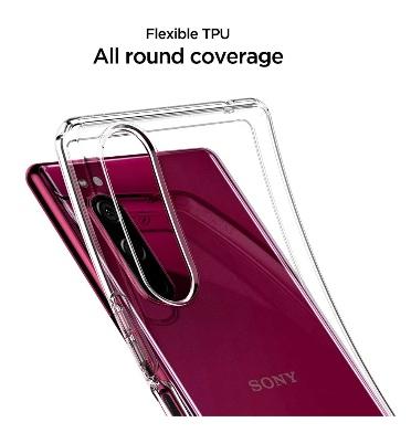 Sony Xperia Telefon transparente Hülle weiche dünne Rückseite | Transparente Hülle, Silikon, transparent, durchsichtig, Stoßstange