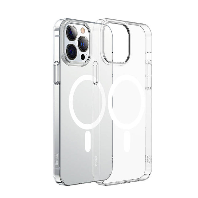 Baseus Crystal Magnetische Hülle für iPhone 13 Pro (Transparent)