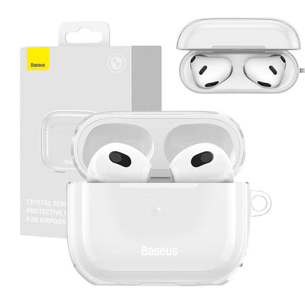 Baseus Crystal transparant hoesje voor AirPods Pro 1 / 2