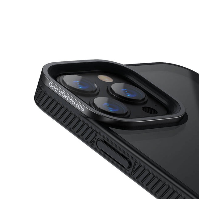 Baseus Crystal Transparent Case for iPhone 13 Pro (Black)