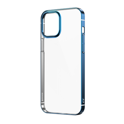 iPhone 12 Pro Max blaue Glitzerhülle der Marke Baseus
