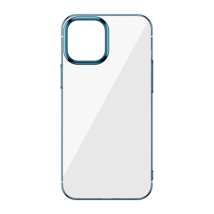 iPhone 12 Pro Max blauw hoesje glitter Baseus Merk