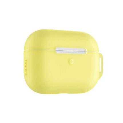Baseus Let's go AirPods Pro Case silicone case for AirPods Pro headphones + mini lanyard yellow