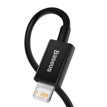 Baseus 2m (black) Superior Series Cable USB to iP 2.4A