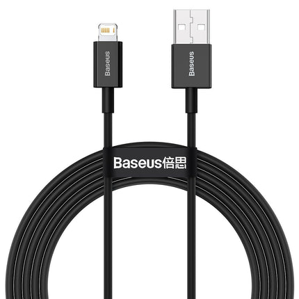 Baseus 2m (black) Superior Series Cable USB to iP 2.4A
