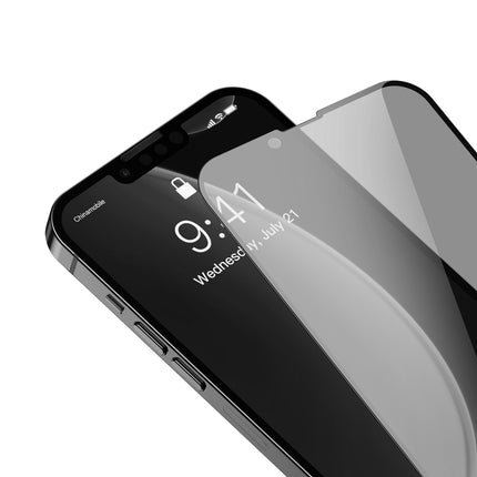 Baseus 2Stuks iPhone 13 Pro Max / iPhone 14 Plus Privacy Anti-spion gehard glas 0,3 mm Screen Protector