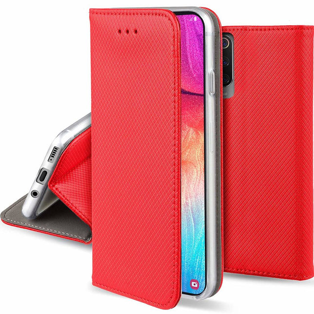 Oppo Reno 8 Hülle Book Case Cover Rot