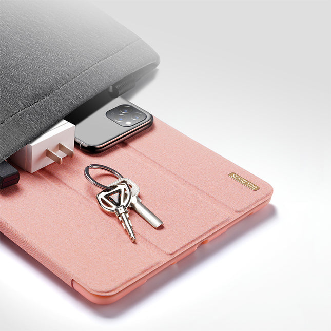 iPad Mini 6 - Hülle rosa rosa Silikon Smart Cover 