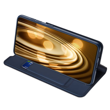DUX DUCIS Skin Pro Bookcase type hoesje voor Samsung Galaxy S21 Ultra 5G blauw