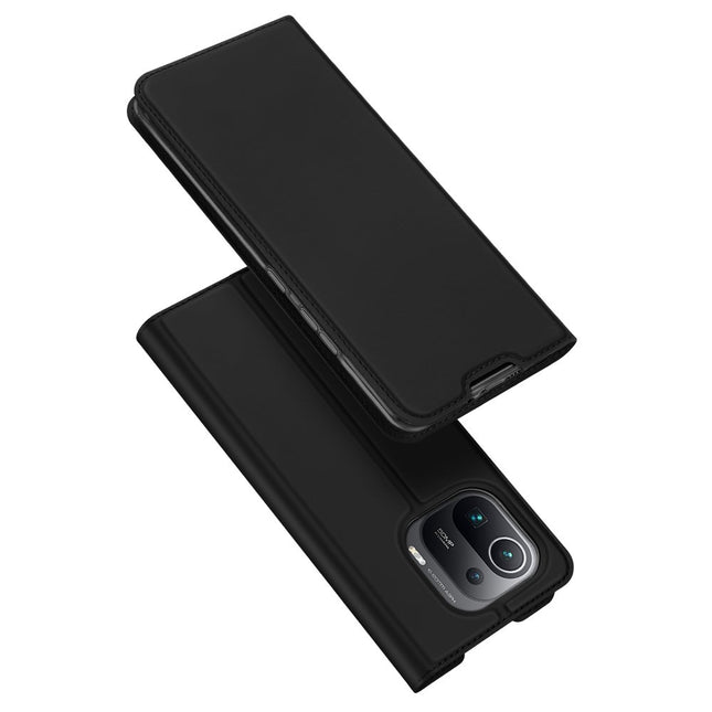 DUX DUCIS Skin Pro Bookcase-Hülle für Xiaomi Mi 11 Pro schwarz