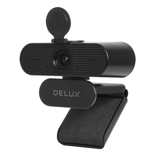 Delux DC03 Webkamera mit Mikro (schwarz)