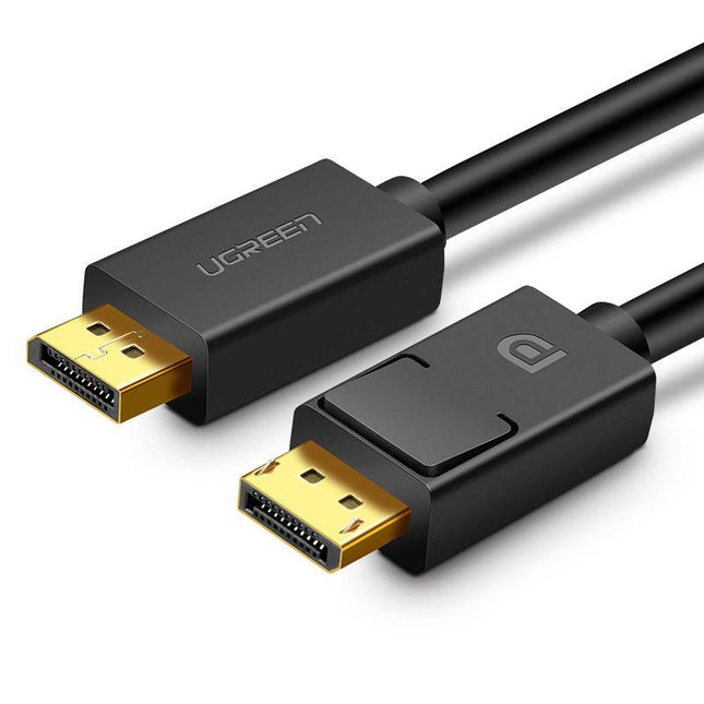 DisplayPort to DisplayPort cable UGREEN DP102, 4K, 3D, 1m (black)