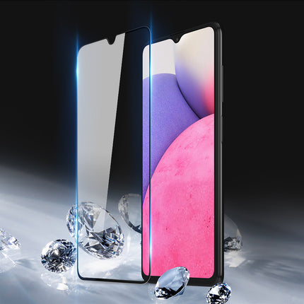 Dux Ducis 9D gehard glas volledig scherm 9H volledig scherm gehard glas met frame voor Samsung Galaxy A33 5G zwart (hoesvriendelijk)