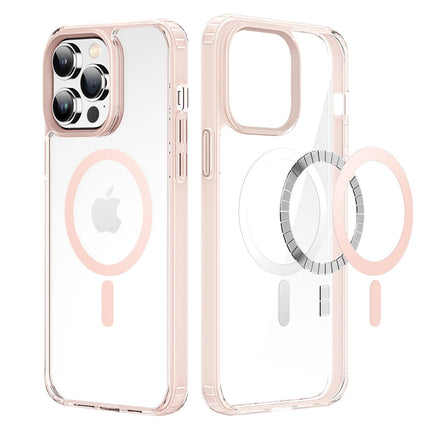 Dux Ducis Clin2 Case voor iPhone 14 Pro Max Magnetische MagSafe Cover Roze