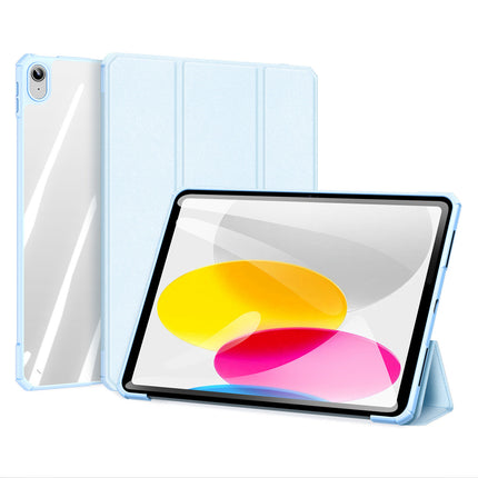 Dux Ducis Copa case voor iPad 10.9'' 2022 (10 gen.) smart cover standaard blauw