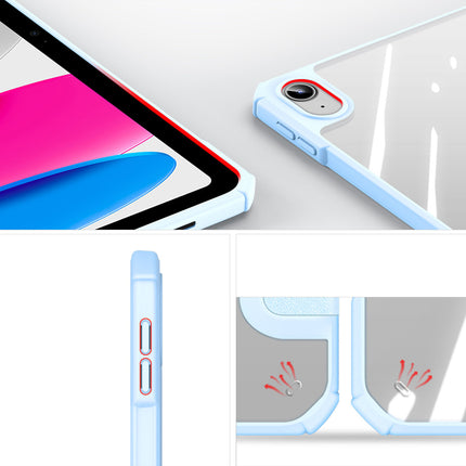 Dux Ducis Copa case voor iPad 10.9'' 2022 (10 gen.) smart cover standaard blauw