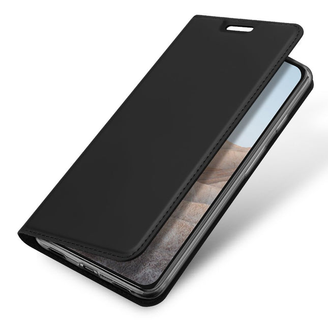 Dux Ducis Hülle für Google Pixel 5a schwarz Book Case Wallet Case