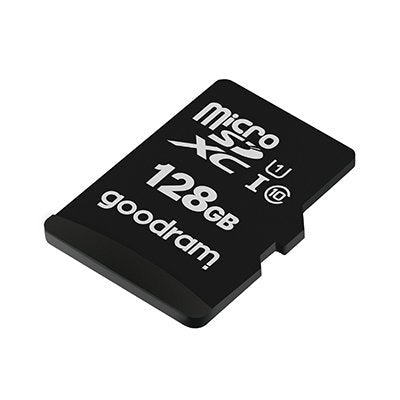 128GB Micro SD Goodram Microcard XC UHS-I class 10 memory card, SD adapter Geheugenkaarten