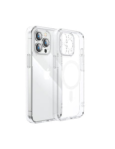 Joyroom 14D Magnetic Case Magnetic Case for iPhone 14 Plus Compatible with MagSafe transparent (JR-14D7)