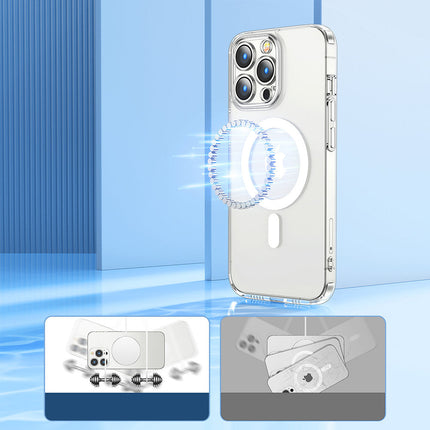 Joyroom 14D Magnethülle Magnethülle für iPhone 14 Pro Max kompatibel mit MagSafe transparent (JR-14D8)