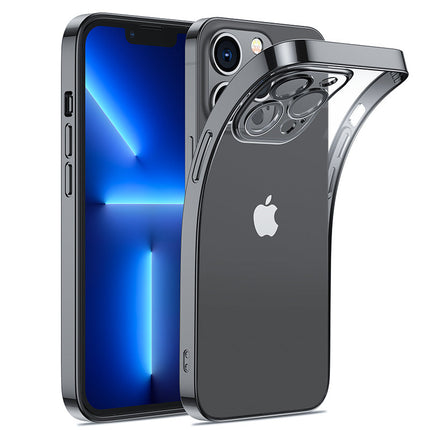 Joyroom 14Q Case Case for iPhone 14 Pro Max Housing Cover with Metal Frame Black (JR-14Q4-Black)