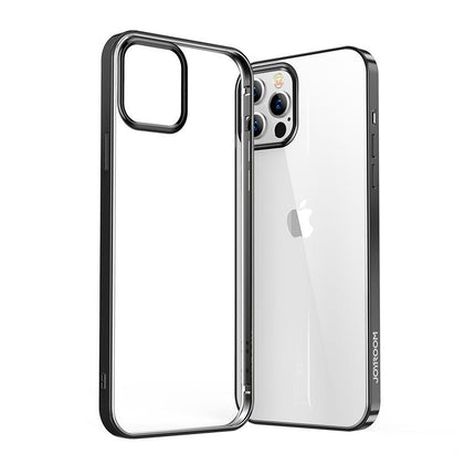 iPhone 12 / 12 Pro Joyroom New Beauty Series ultra thin case with electroplated frame zwart