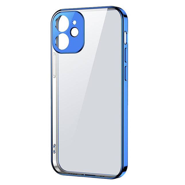 iPhone 12 Pro Max hoesje donker blauw Joyroom New Beauty Series ultra thin case