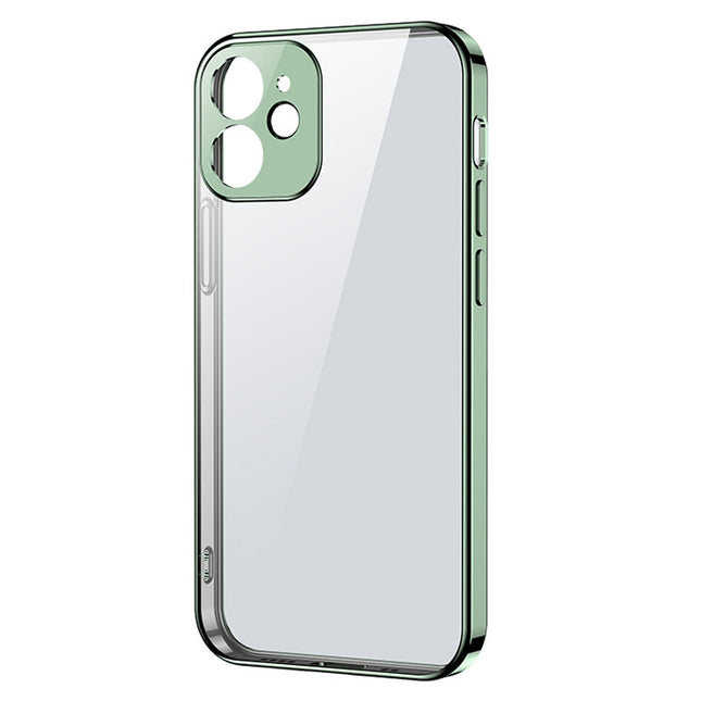 Joyroom iPhone 12  hoesje groen New Beauty Series ultra thin case