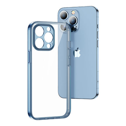 Joyroom iPhone 13 Pro Max hoesje blue Star Shield Case hard cover transparent