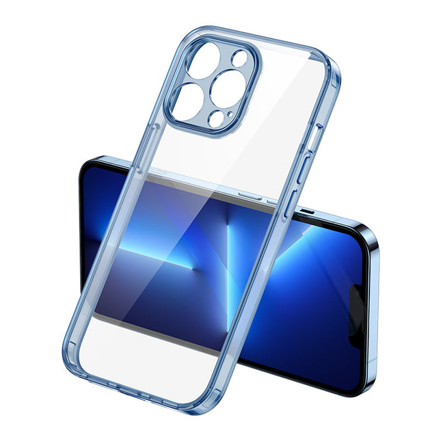 Joyroom iPhone 13 Pro case blue Star Shield Case hard cover transparent