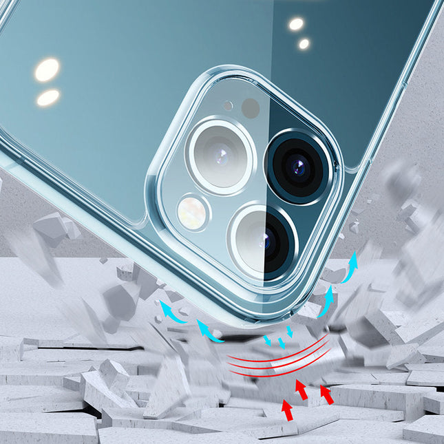 Joyroom iPhone 13 Pro Max Hülle blau Star Shield Case Hardcover transparent