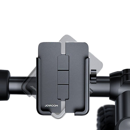 Joyroom verstelbare telefoon fietshouder voor stuur zwart fiets houder