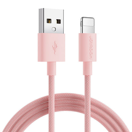 Joyroom 1M iPhone cable USB cable - Lightning charging / data transmission pink