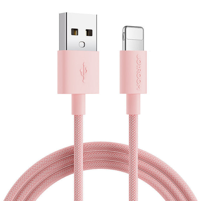 Joyroom 1M iPhone-Kabel USB-Kabel - Lightning-Laden / Datenübertragung rosa