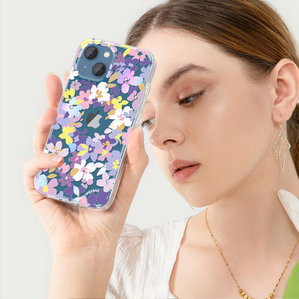 iPhone 13 Pro hoesje Kingxbar Brilliant Series case cover with original Swarovski crystals