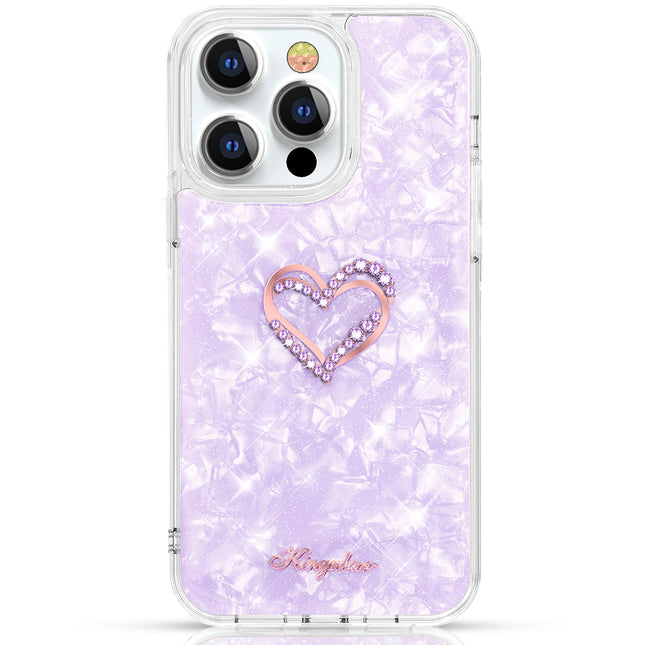 iPhone 13 Pro case Kingxbar Epoxy Series case cover with original Swarovski crystals