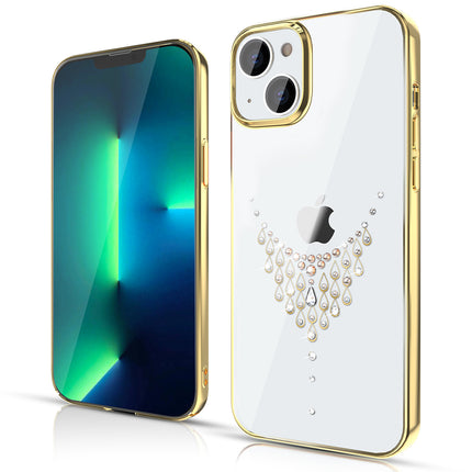 iPhone 13 Pro hoesje Kingxbar Sky Series luxury case with Swarovski crystals
