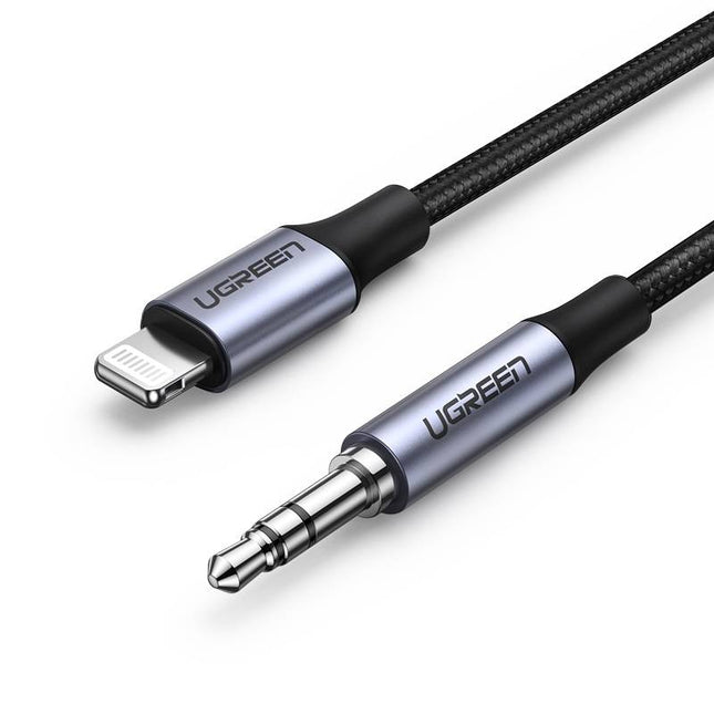 UGREEN - Lightning to 3.5mm jack cable - MFi certified - 1 meter