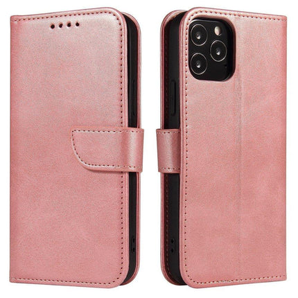 Samsung Galaxy A12 / Samsung Galaxy M12 hoesje mapje wallet case boekcase roze