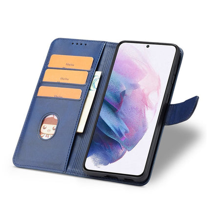 Samsung Galaxy S21 Ultra Hülle dunkelblau Book Case Wallet Cover