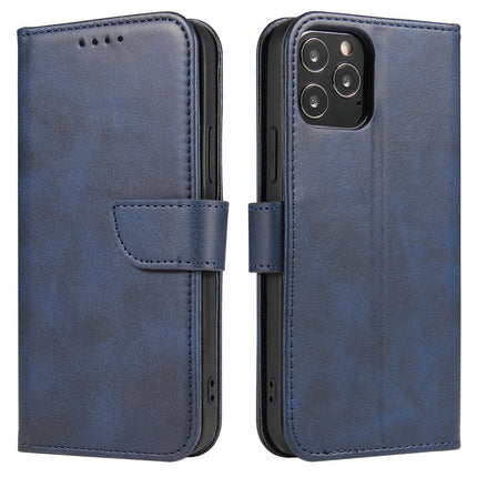 Hoesje voor iPhone 12 Pro Max Wallet Hoesje - donker blauw