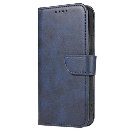Hoesje voor iPhone 12 Pro Max Wallet Hoesje - donker blauw