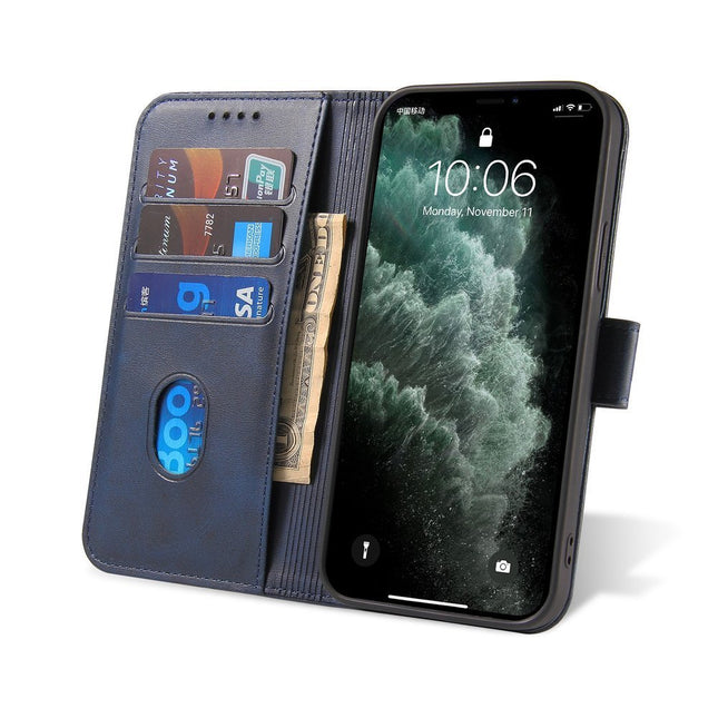 Hülle für iPhone 12 Pro Max Wallet Case - dunkelblau